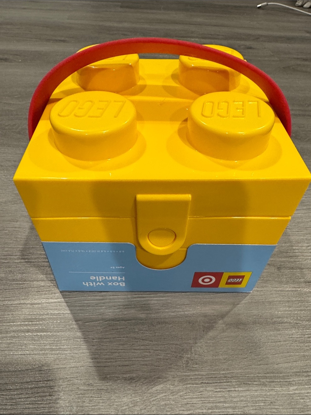 Lego Target Storage Brick Box with handle